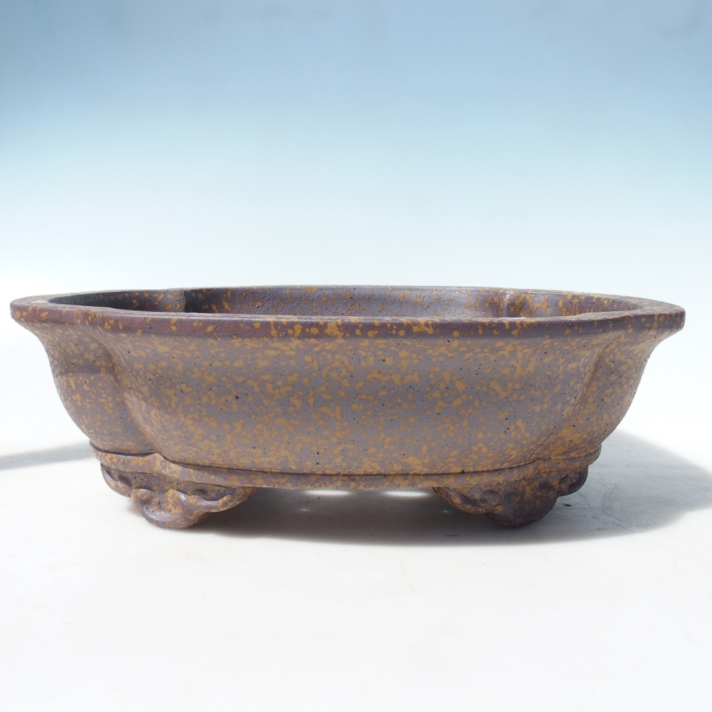Bowl 40 x 32 x 12 cm brown