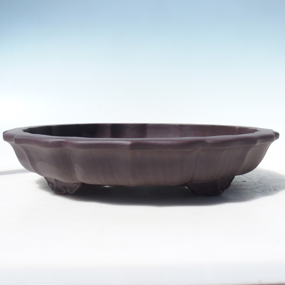 Bowl 39 x 39 x 7,5 cm brown