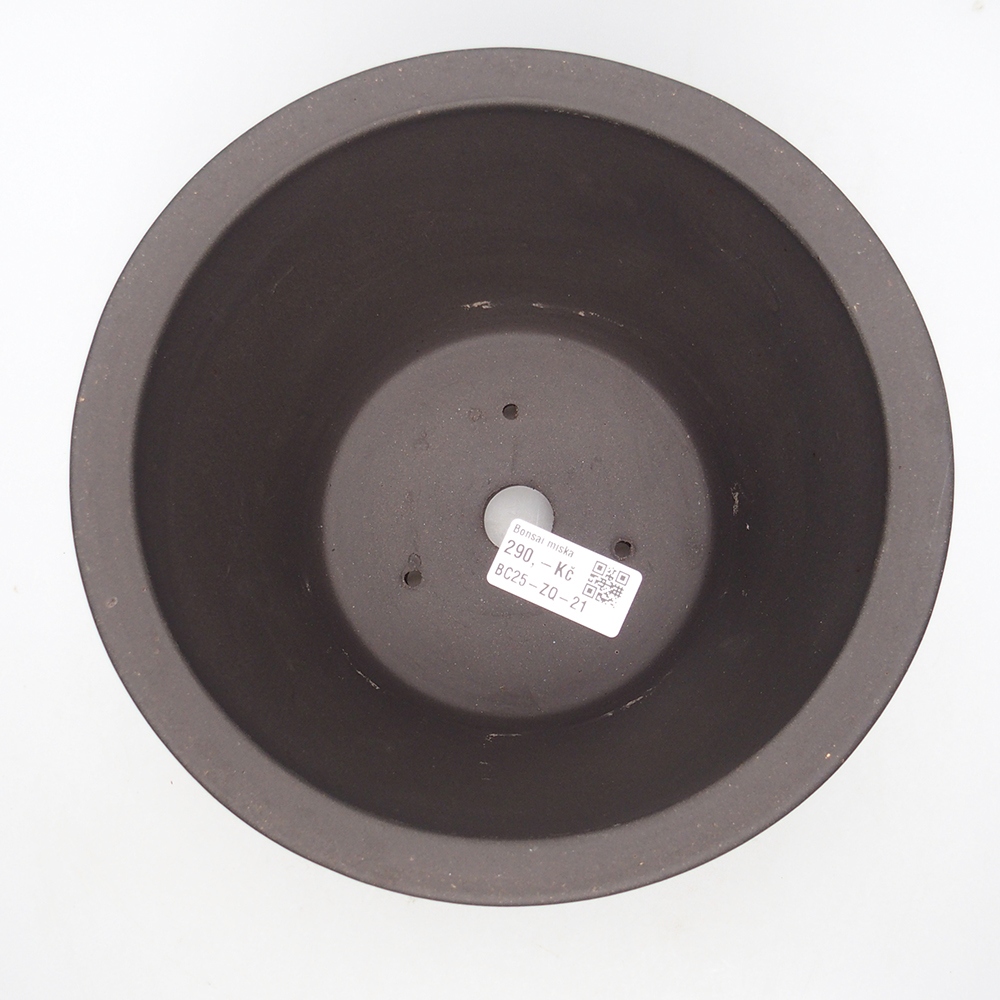 Bowl 19,5 x 19,5 x 11 cm brown