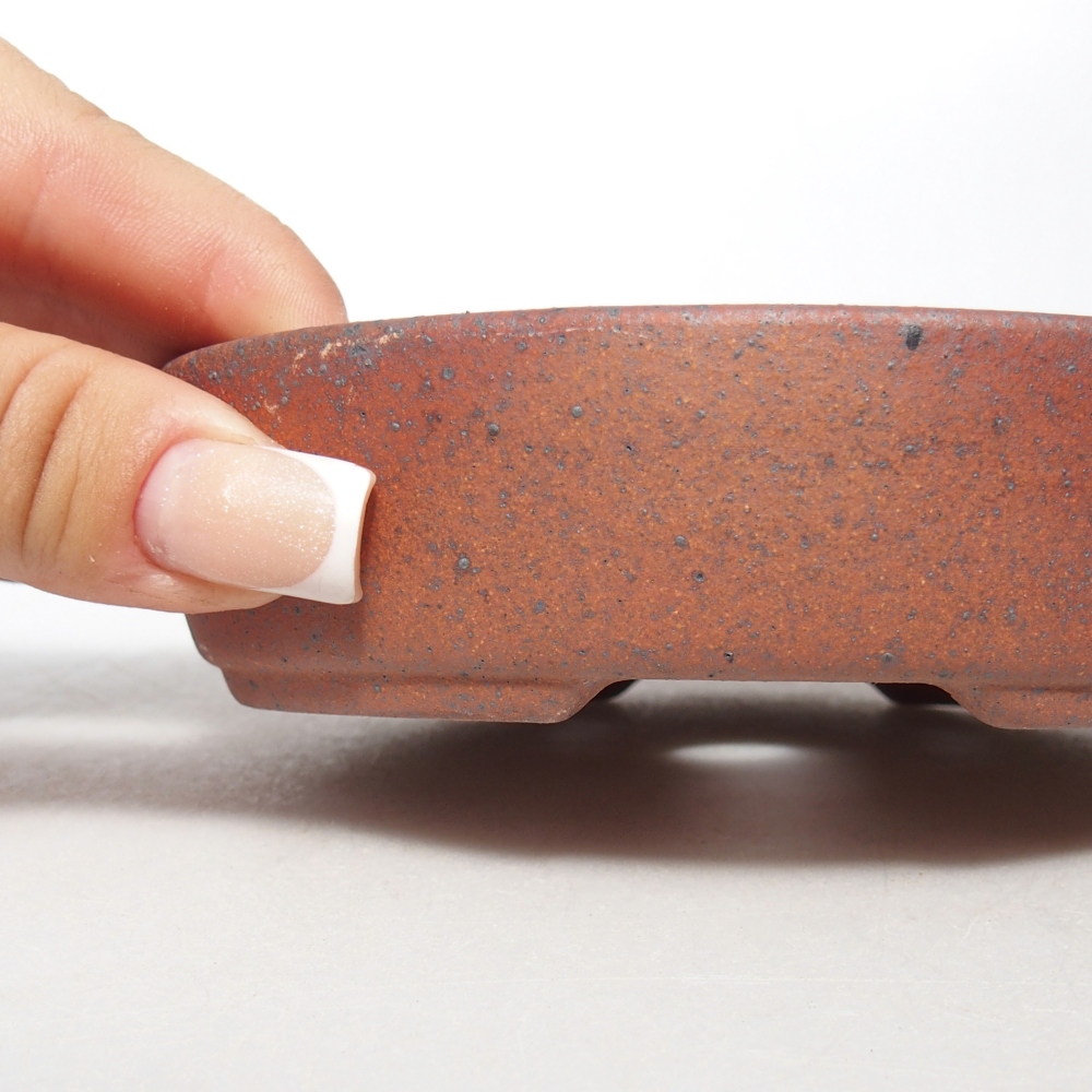 Bowl 12,5 x 10,5 x 3 cm brown