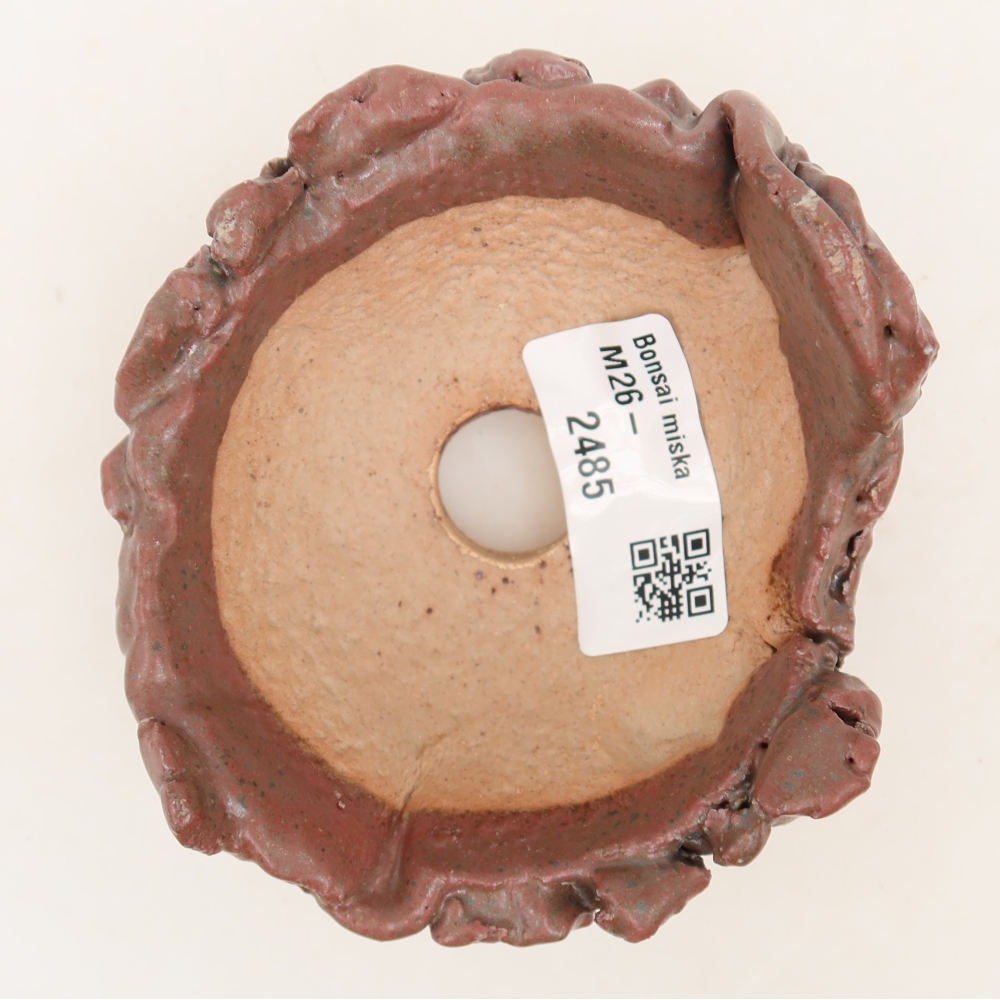 Ceramic Eggshell, 9.5 x 9 x 5 cm, pink