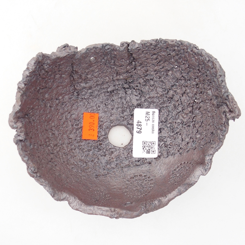 Ceramic Shell 14 x 12,5 x 8 cm, color: metal