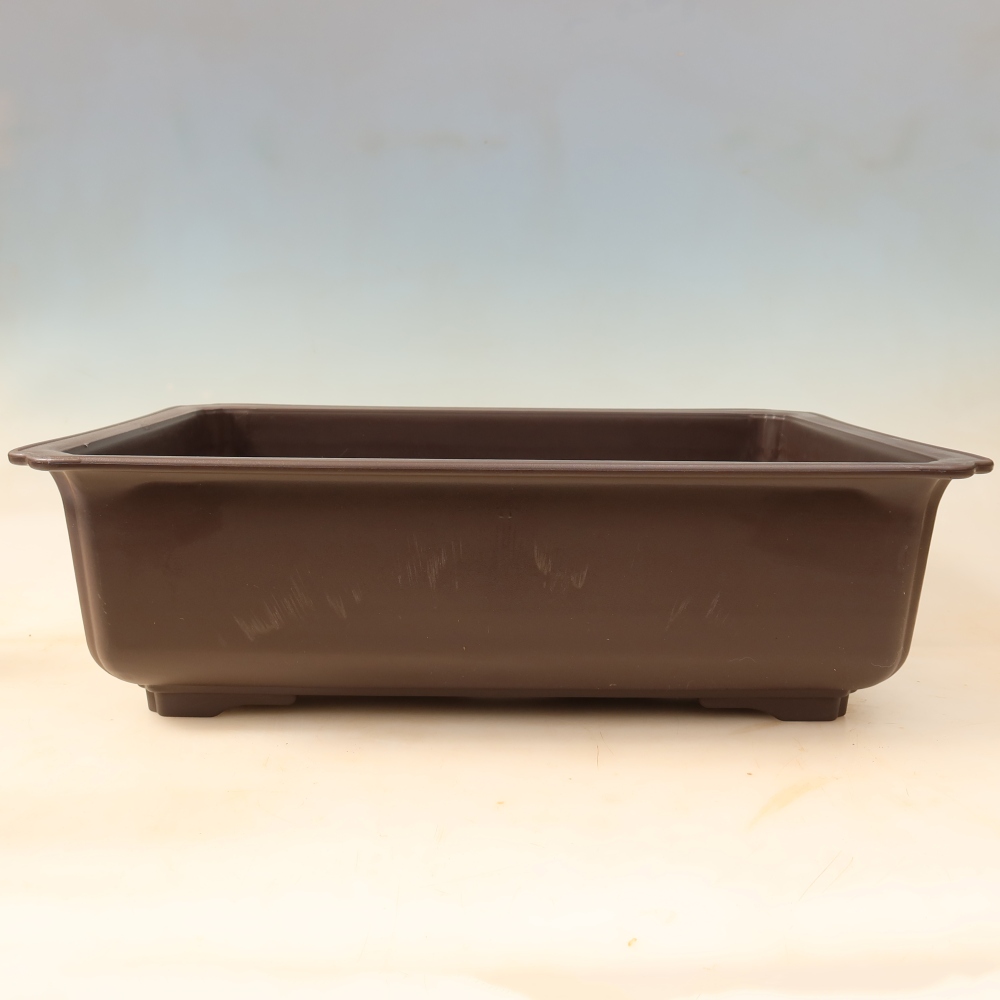 MP-35 Brown Plastic Bonsai Pot - 49 x 36 x 14.5 cm 