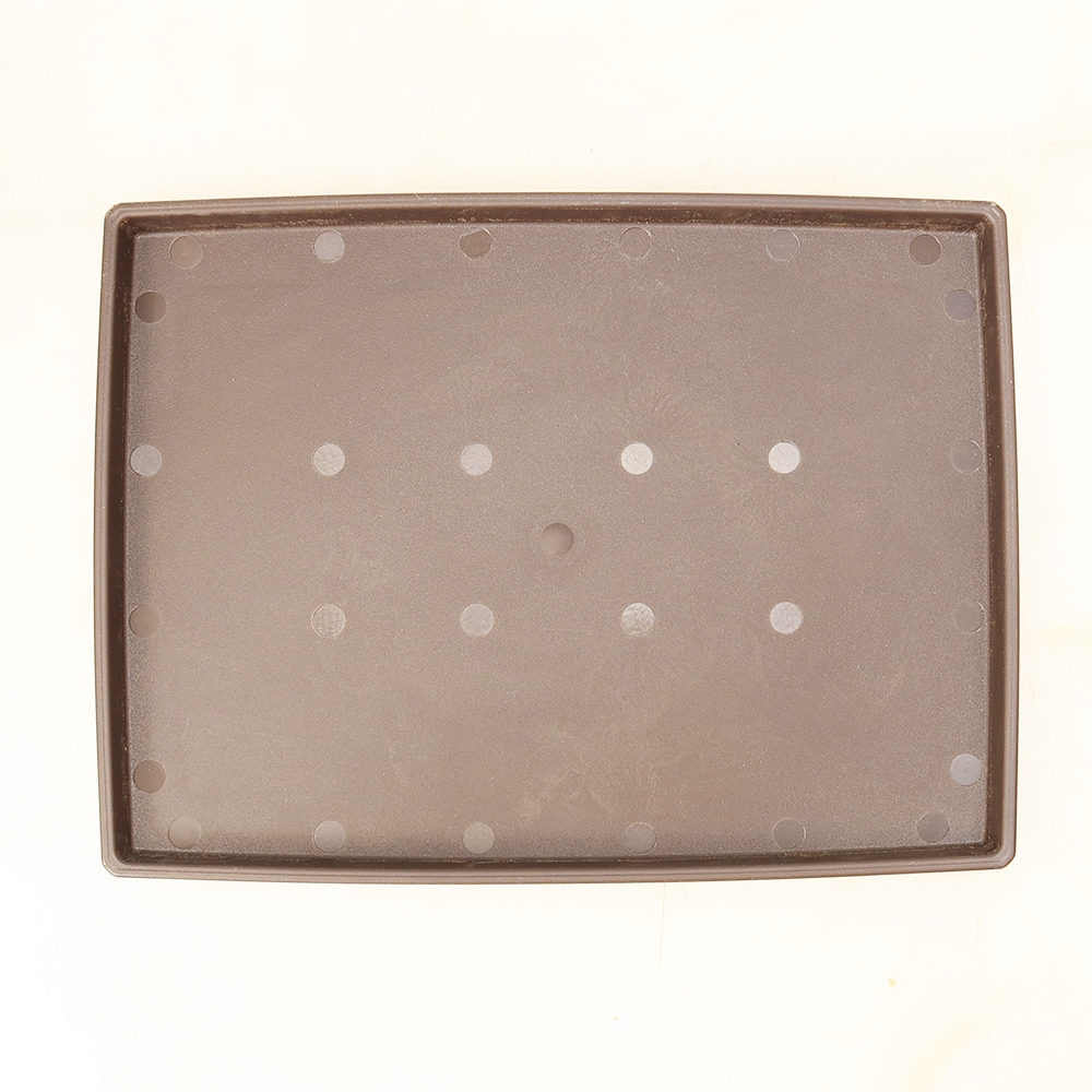 PP-5 Plastic Bonsai Saucer - 28 x 21 x 1.5 cm, brown