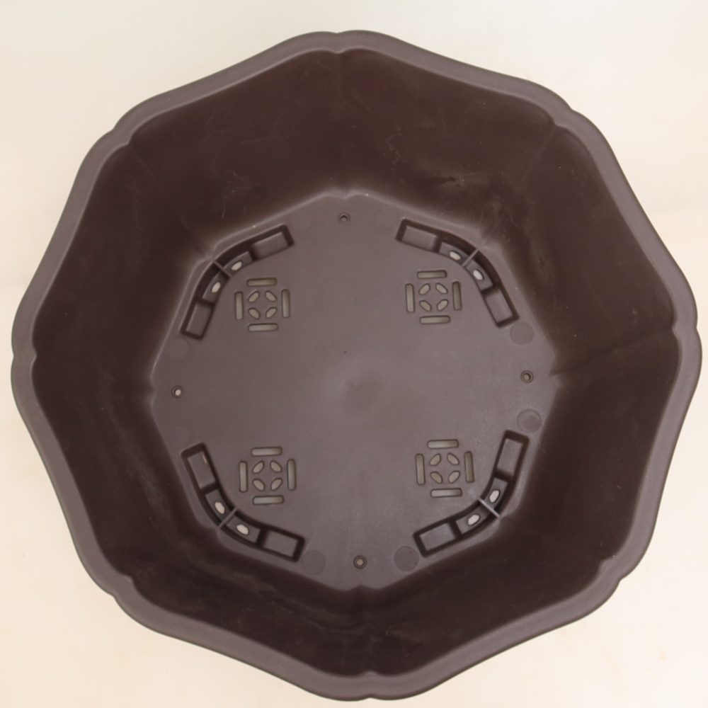 MP-31 Brown Plastic Bonsai Pot - 39.5 x 37.5 x 14.5 cm