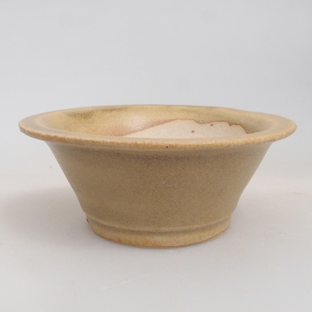 Mini bonsai bowl 7 x 7 x 2,5 cm, color brown