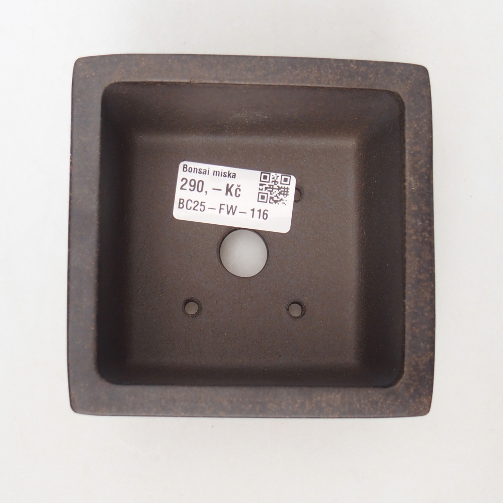 Bowl 10 x 10 x 7 cm brown ochre