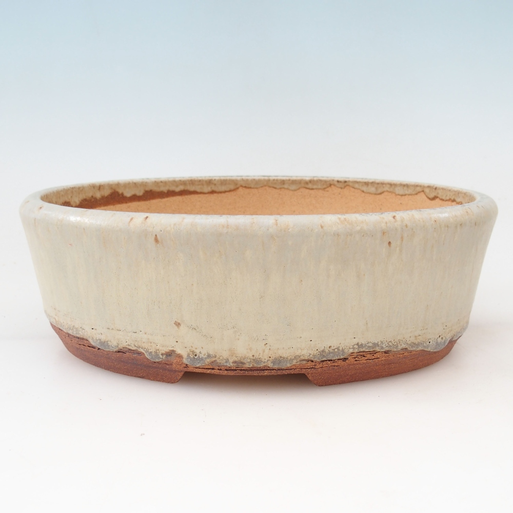 Bonsai bowl 24 x 19 x 8 cm , colour beige