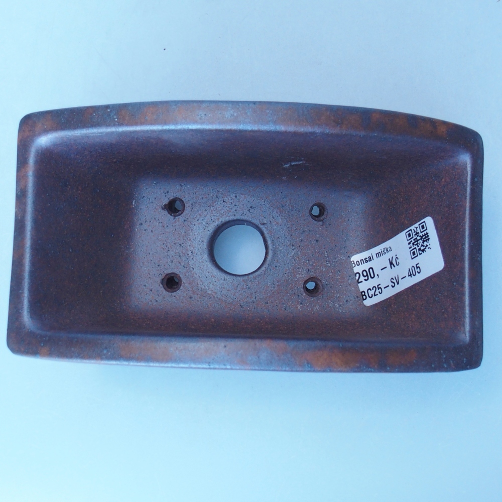 Bowl 16 x 8 x 9 cm brown