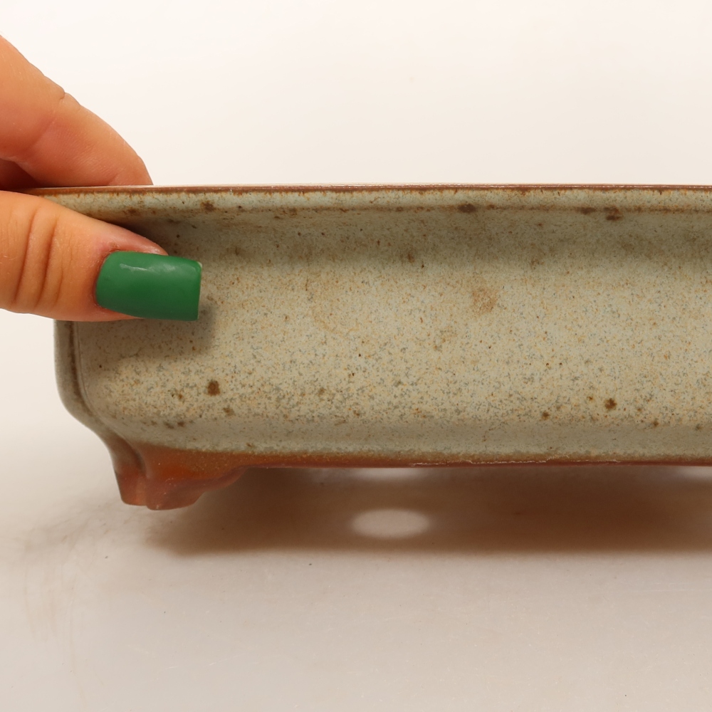 Ceramic Bowl  24.5 x 17.5 x 6 cm, beige