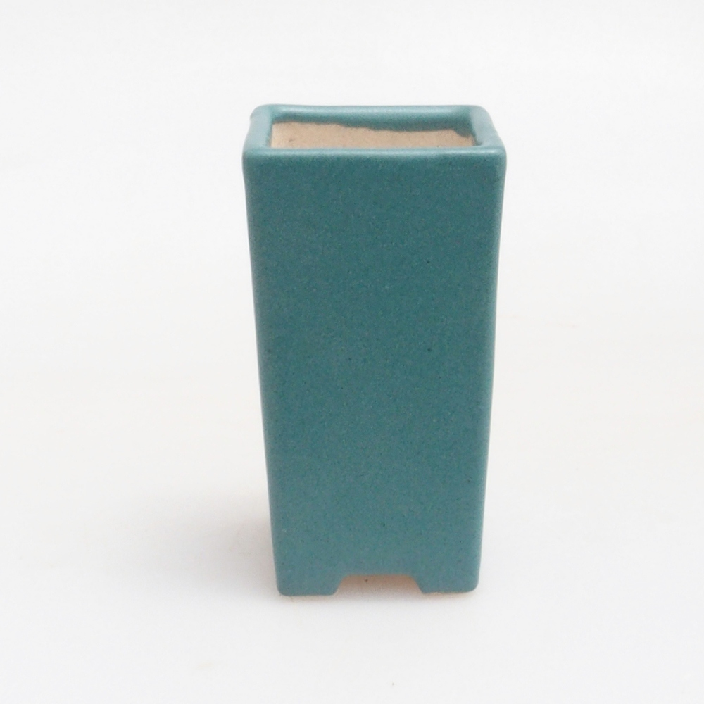 Ceramic bonsai bowl 3 x 3 x 5,5 cm, color blue