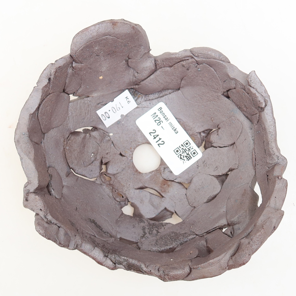 Ceramic Shell  13.5 x 13.5 x 7 cm, metallic color