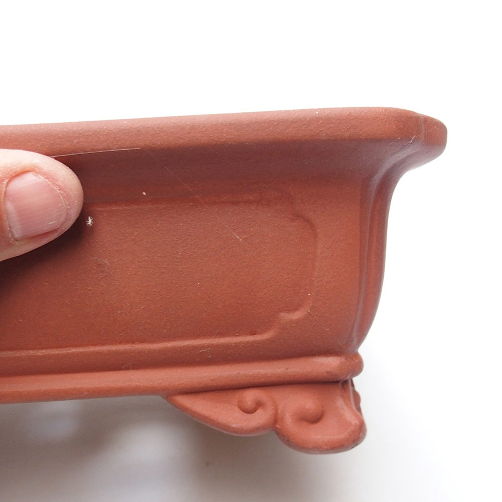 Bowl 28 x 18 x 7,5 cm brick colour