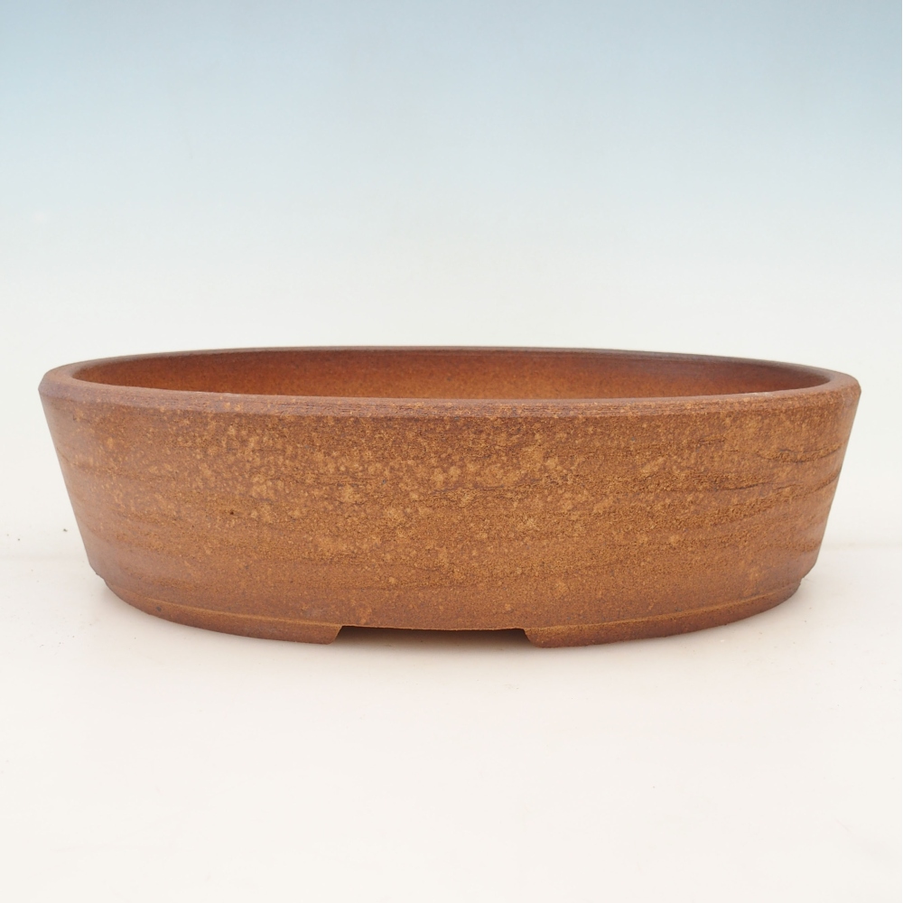 Bonsai bowl 32 x 25 x 8,5 cm , colour brown