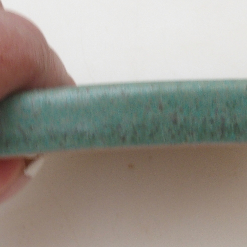 Bonsai bowl square 9 x 9 x 1 cm - green