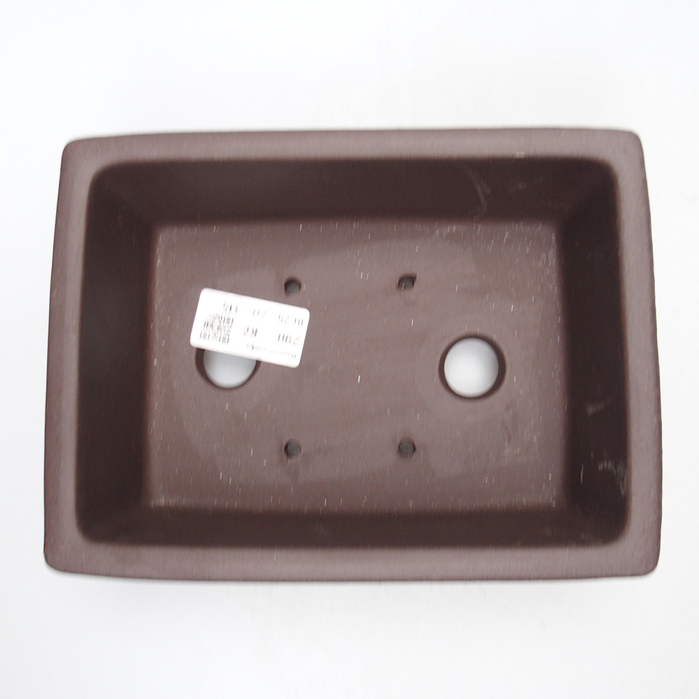 Bowl 18,5 x 14 x 7,5 cm brown