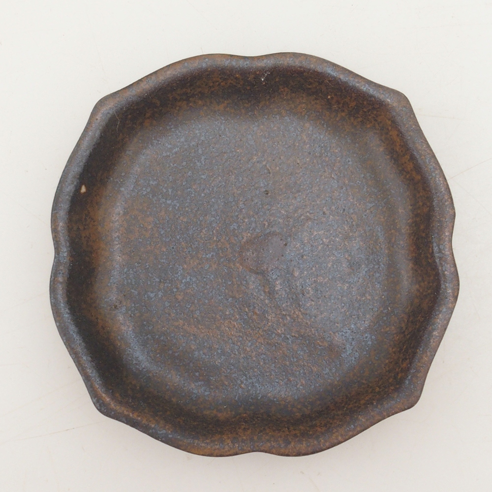 Bonsai bowl + saucer H95 - brown
