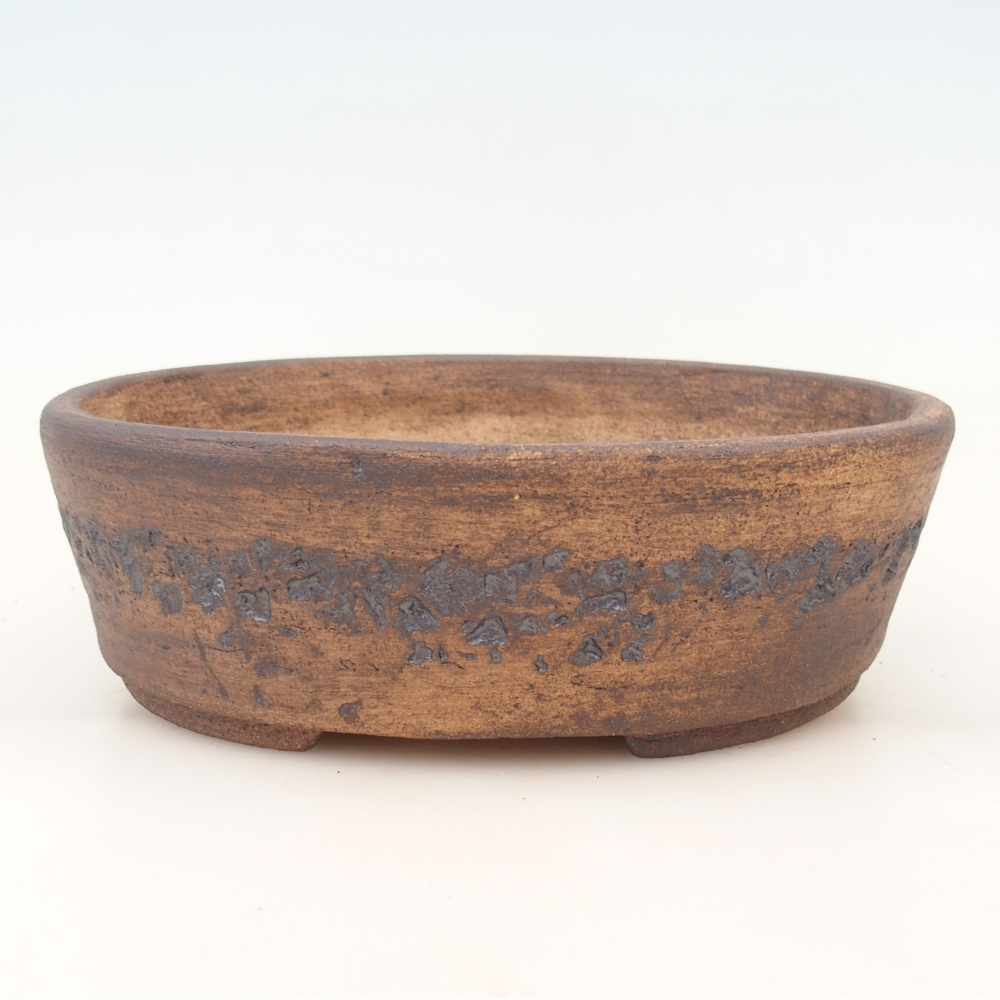 Bonsai bowl 20 x 16 x 6,5 cm , colour brown