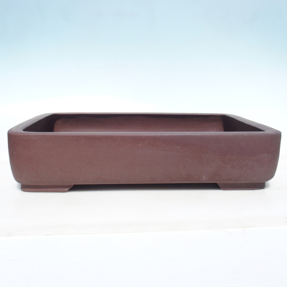 Bonsai bowl 49 x 37,5 x 11 cm - brown