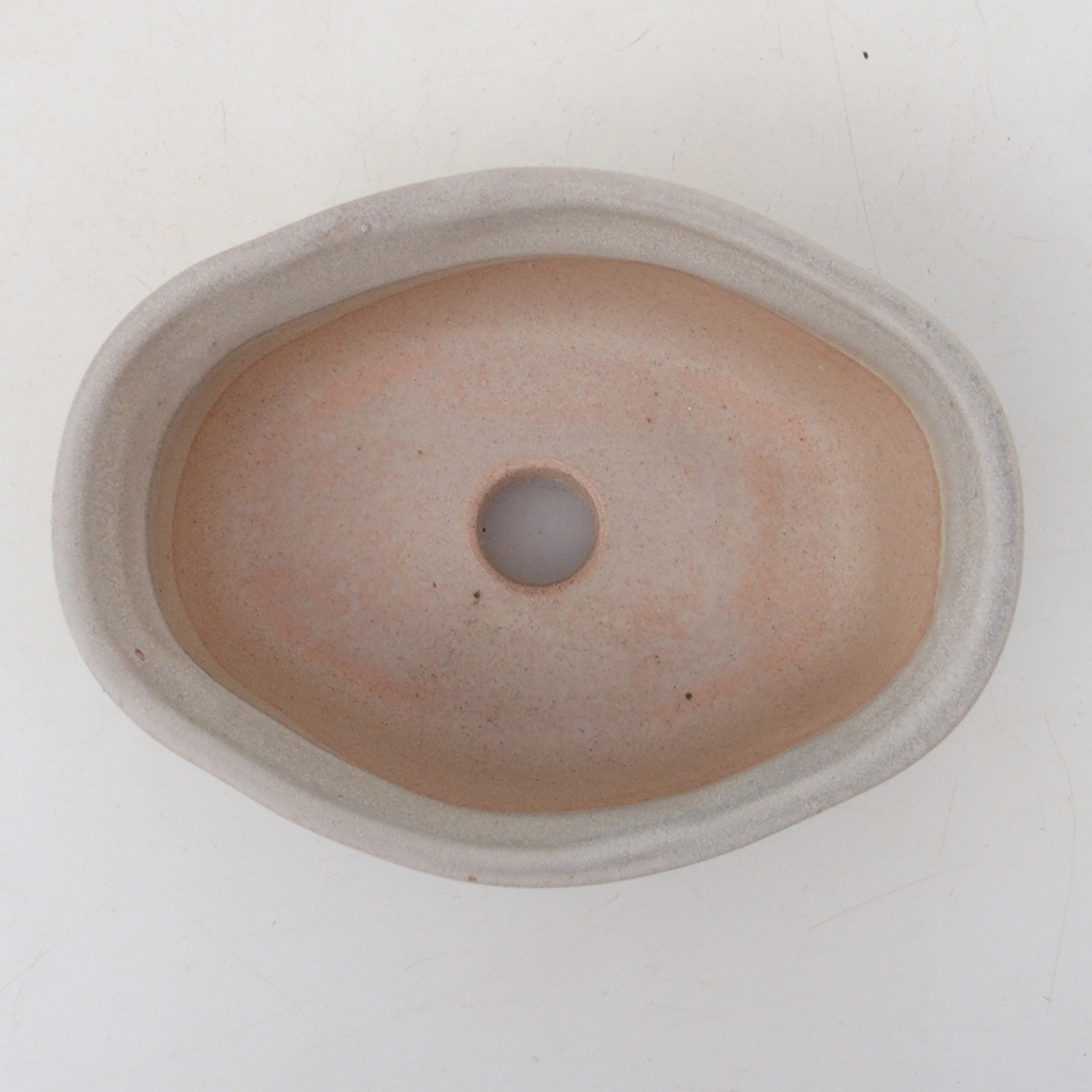 Bonsai bowl H05 - 11 x 8 x 4 cm. - beige