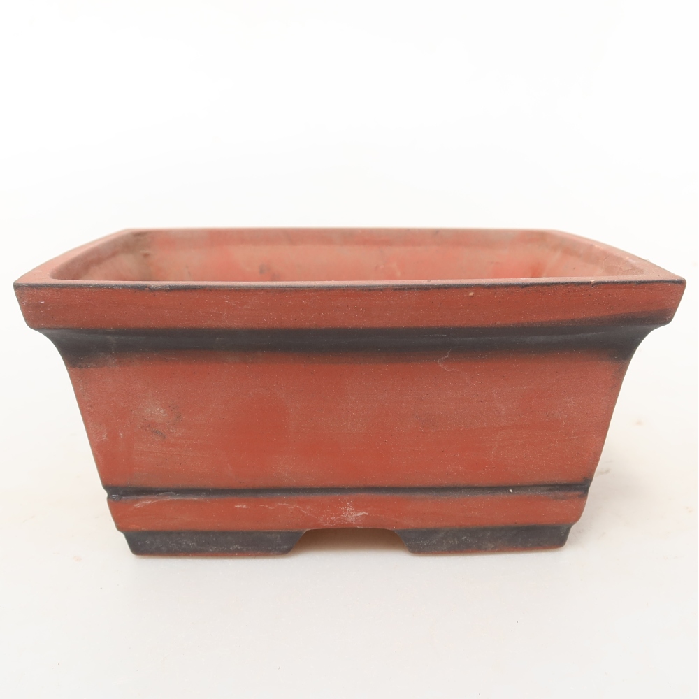 Ceramic Shell  14 x 12.5 x 7 cm, brick red