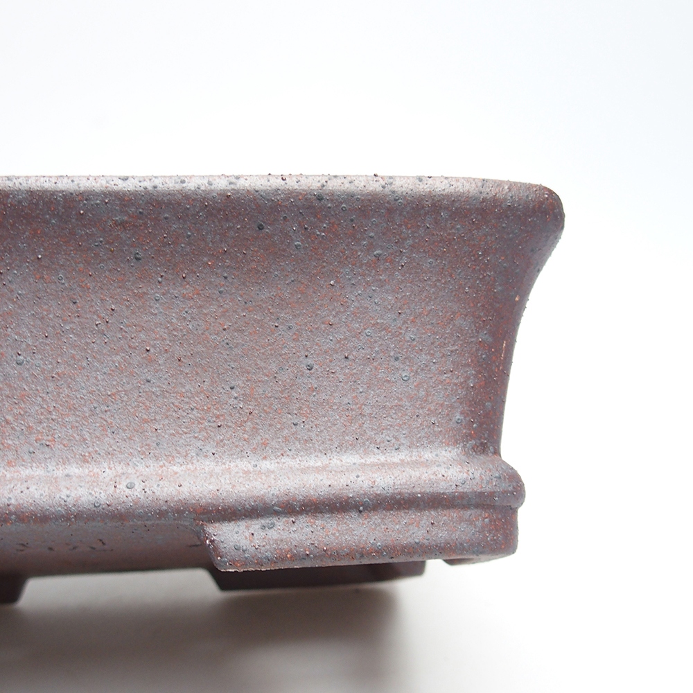 Bowl 19 x 15 x 6 cm brown