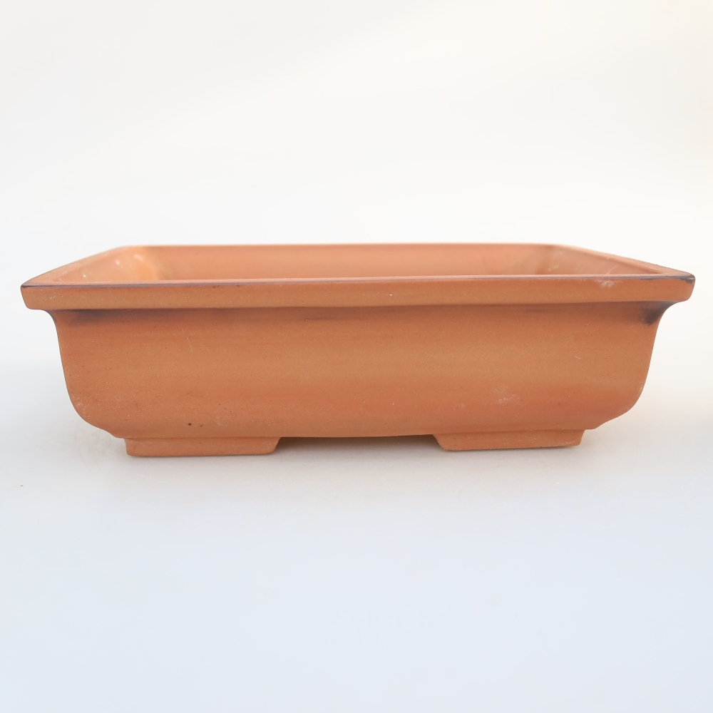 Ceramic Bowl  24.5 x 19 x 7 cm, brick red