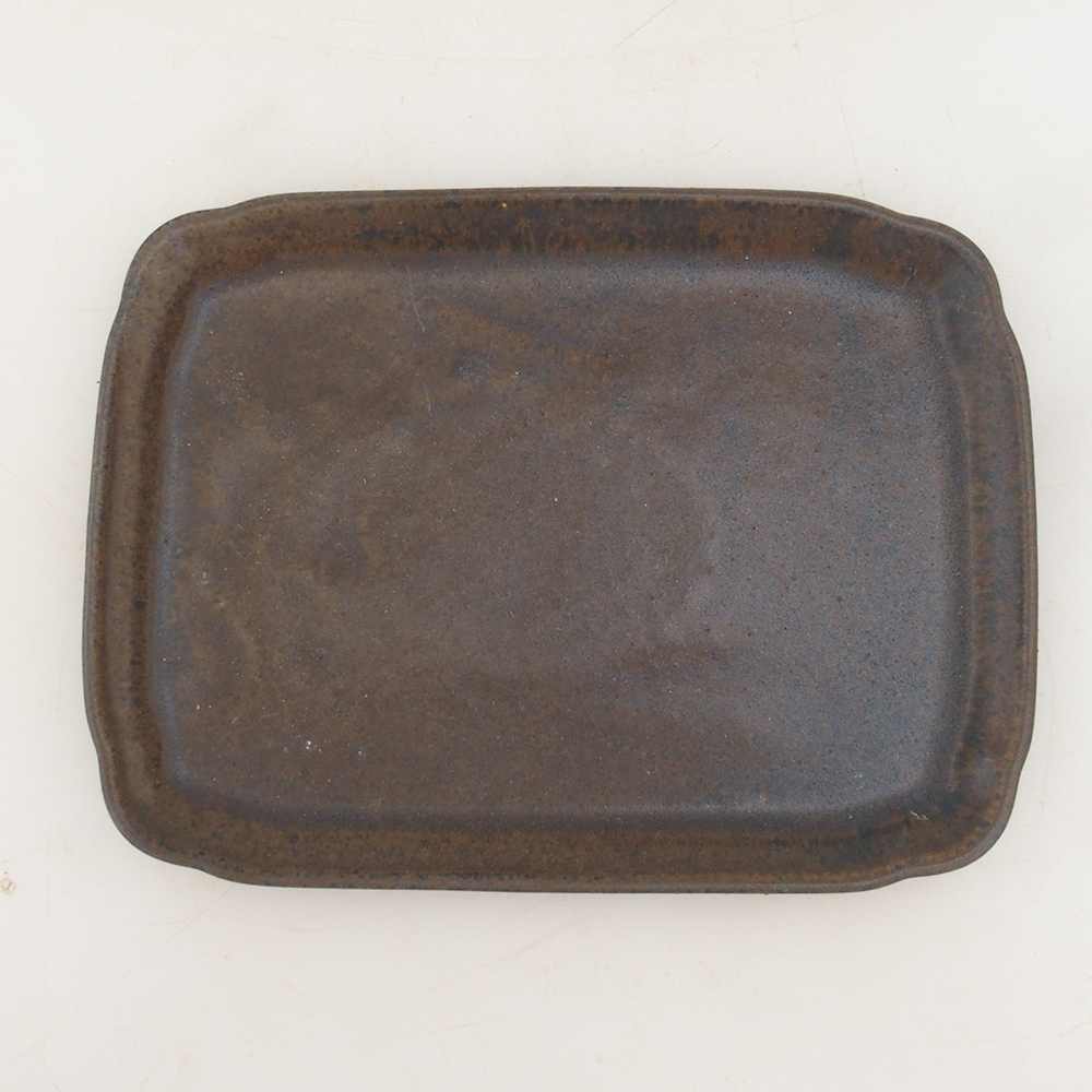 Bonsai bowl + saucer H50 - brown