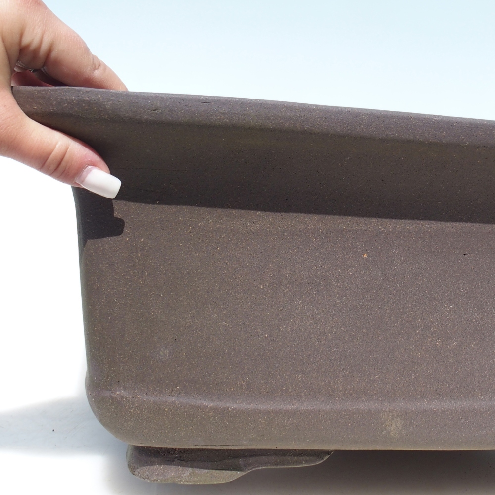 Bonsai bowl 48,5 x 38,5 x 19 cm - brown