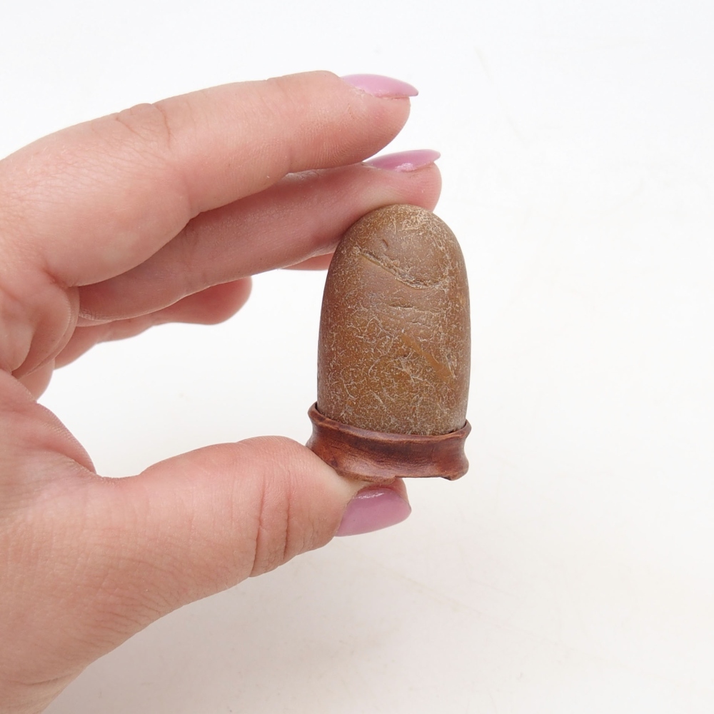 Suiseki - Stone with DAI (wooden pad)