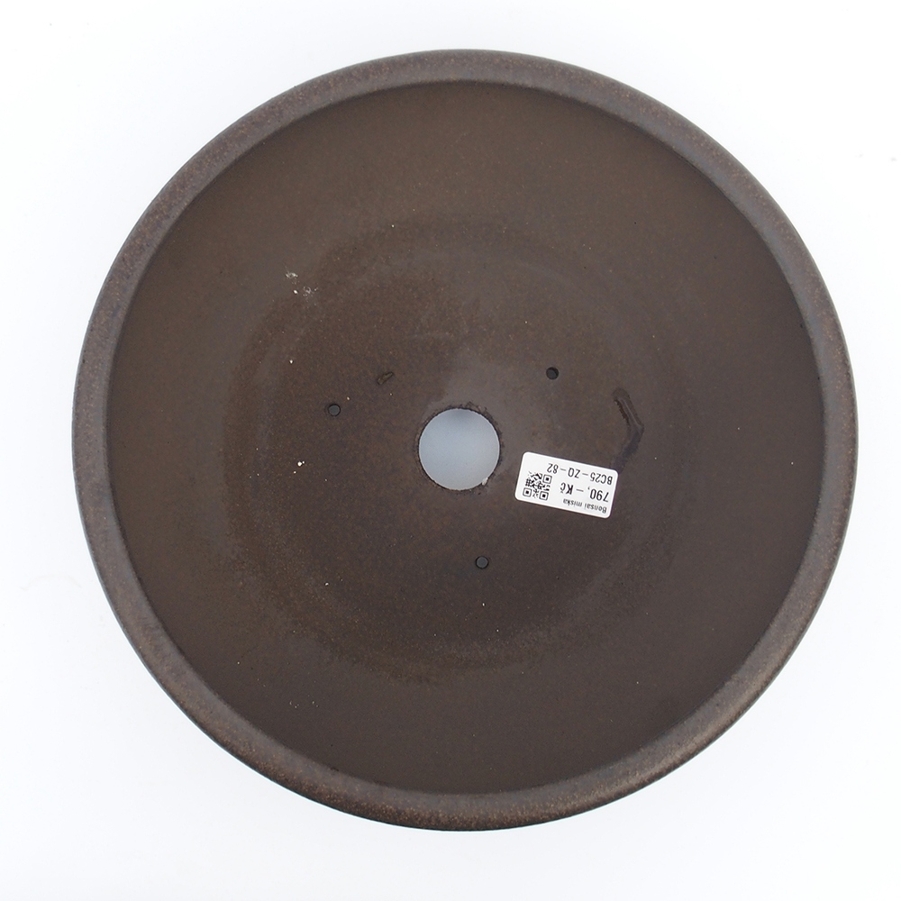 Bowl 29 x 29 x 9,5 cm brown ochre