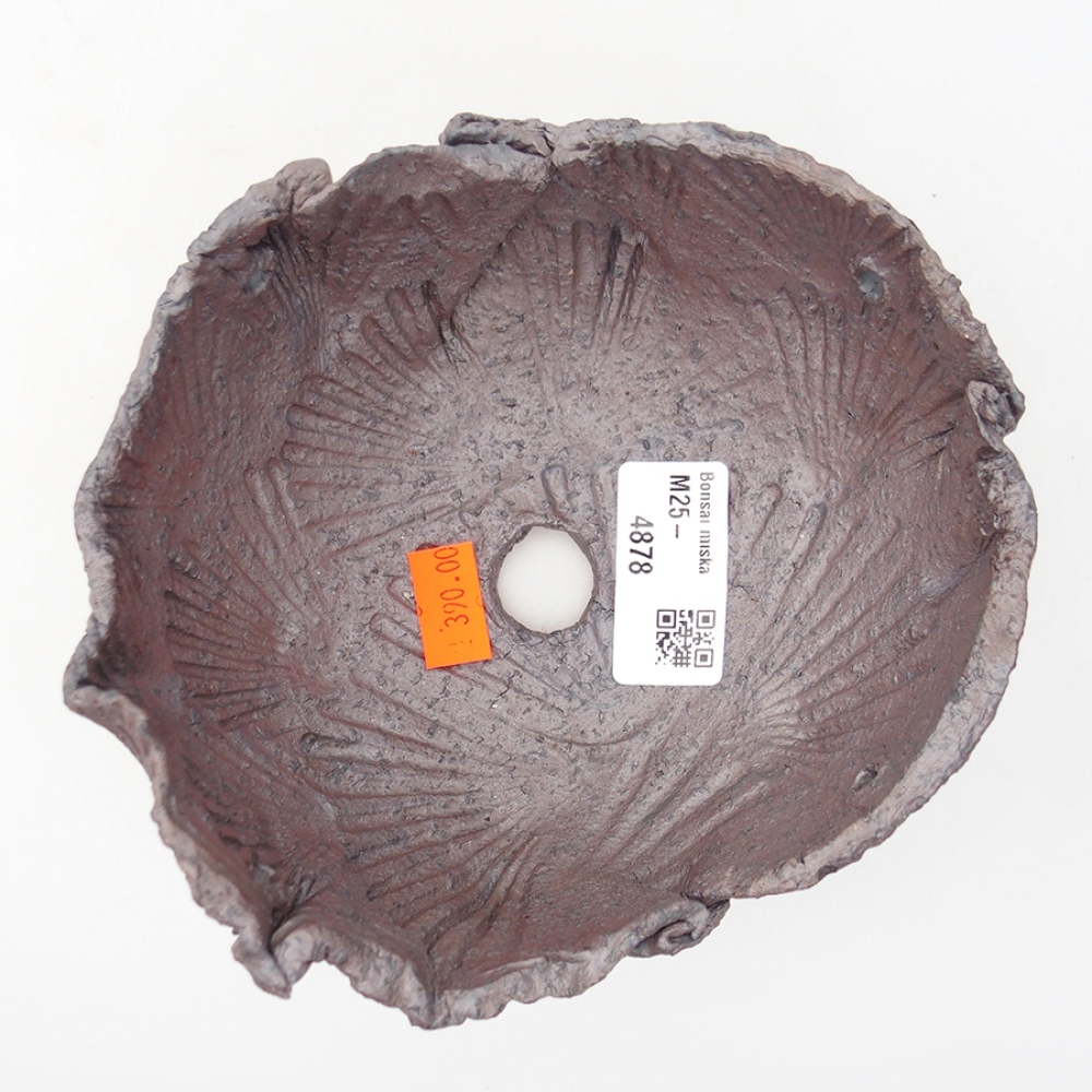 Ceramic Shell 13 x 12,5 x 8 cm, color: metal