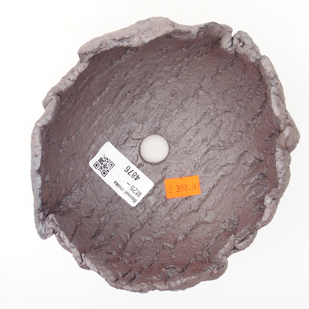 Ceramic Shell 14 x 13 x 9,5 cm, color: metal