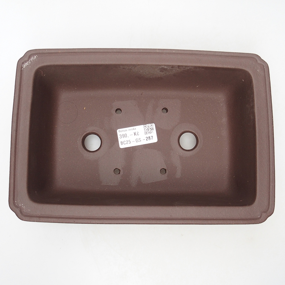 Bowl 24 x 16,5 x 7,5 cm brown