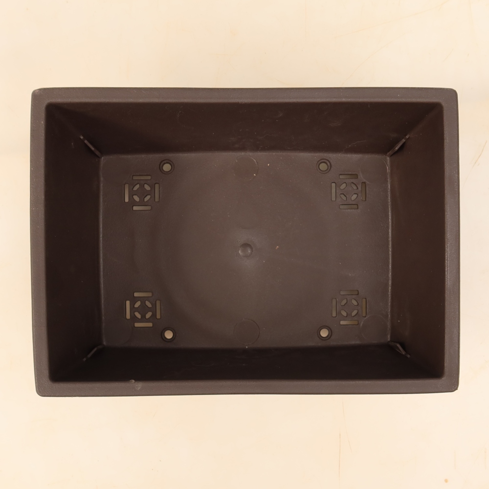 MP-36 Brown Plastic Bonsai Pot - 22.5 x 16 x 9 cm