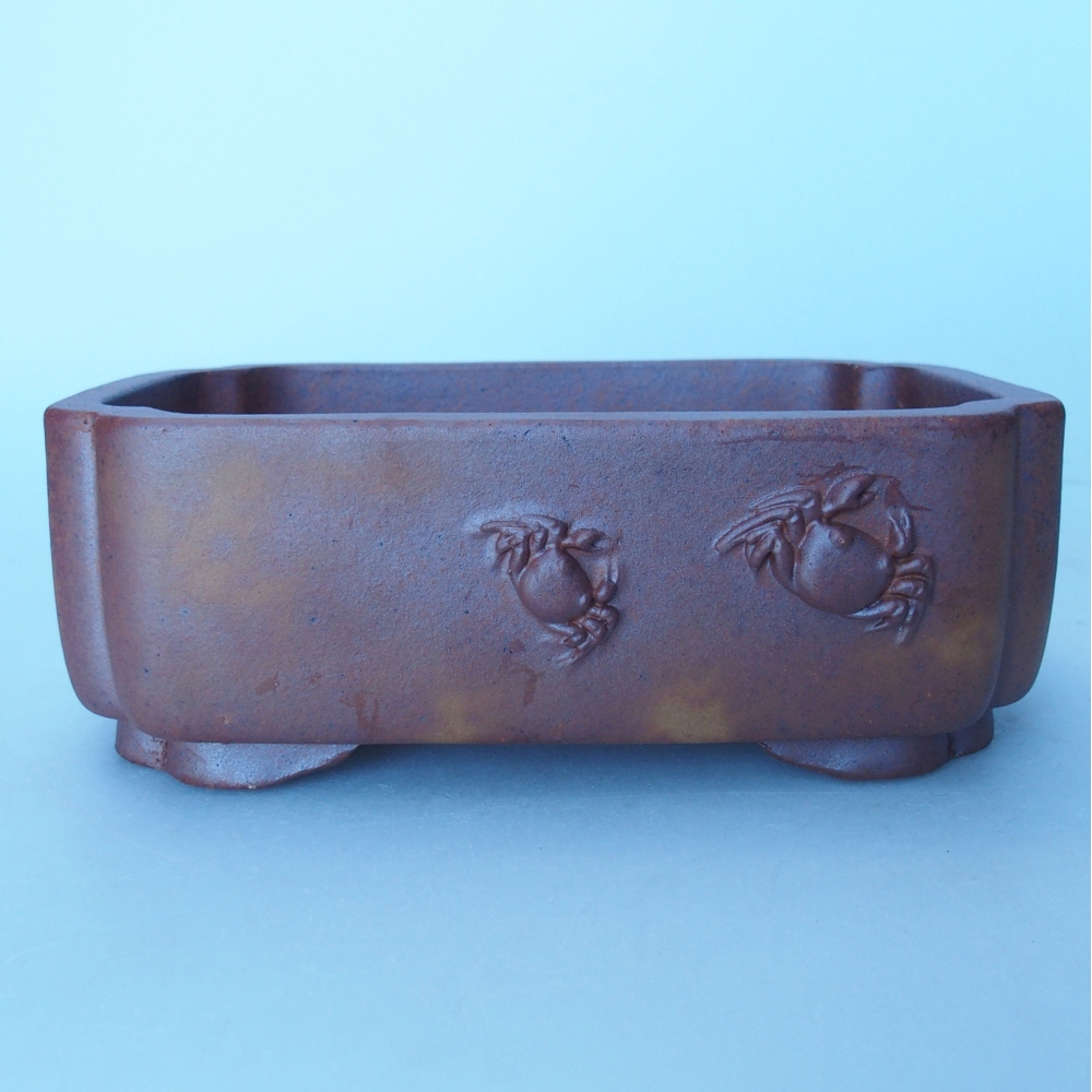 Bowl 16 x 11 x 6 cm brown