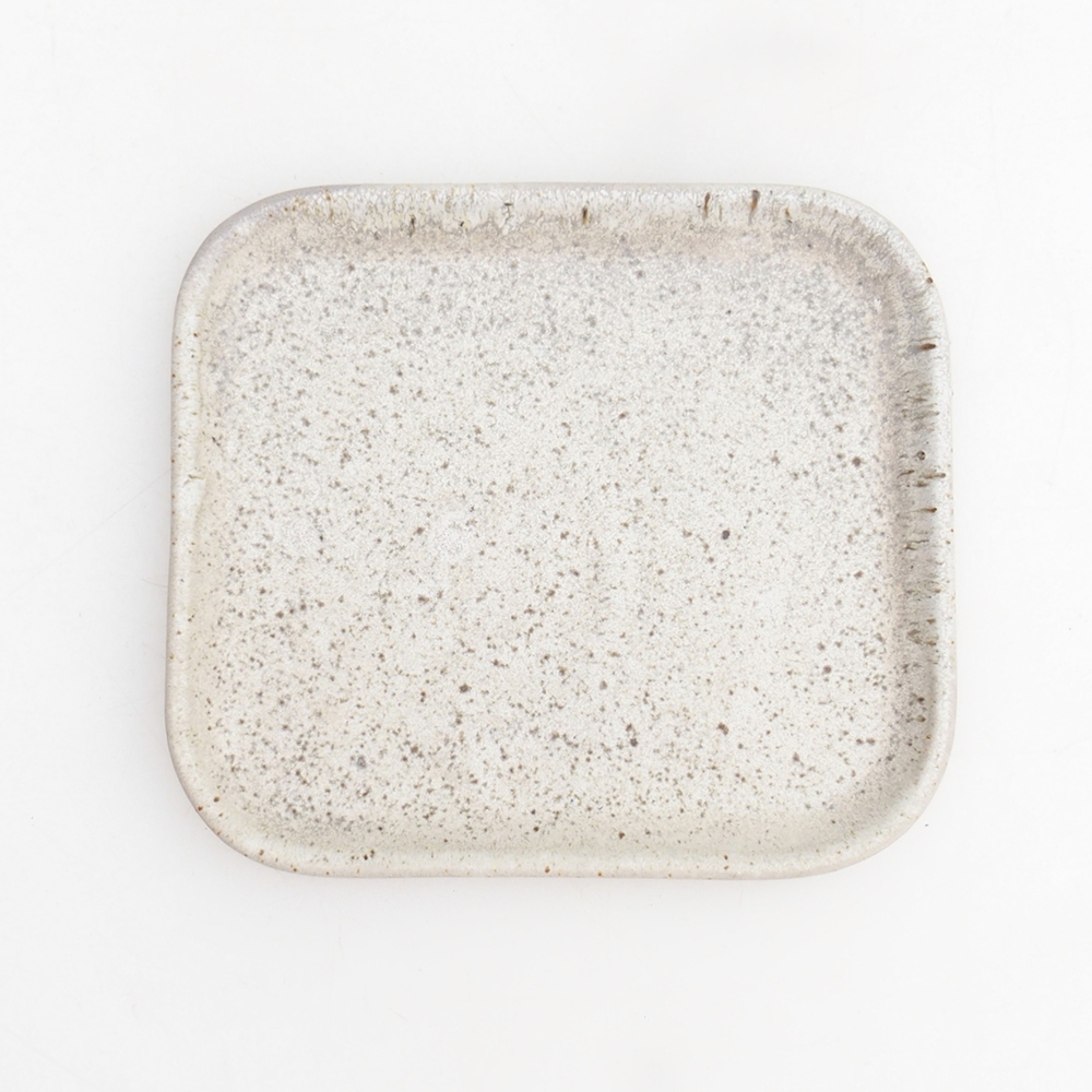 Bonsai bowl + saucer H38 - 12 x 10,5 x 5 cm. - beige