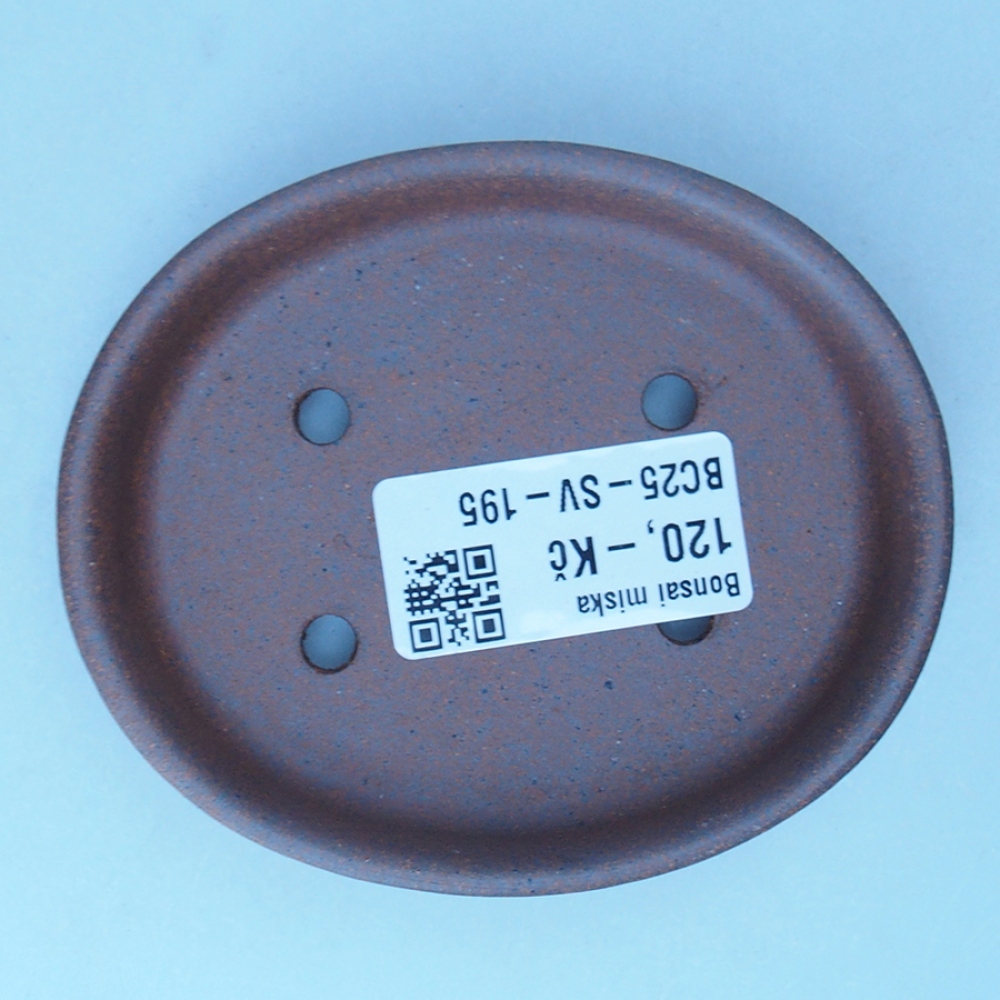Bowl 9,5 x 8 x 2 cm brown