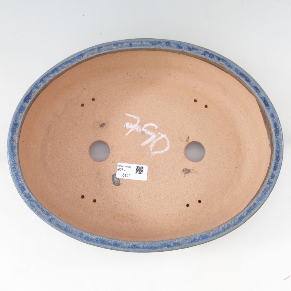 Bonsai bowl 32,5 x 25,5 x 8,5 cm , colour blue