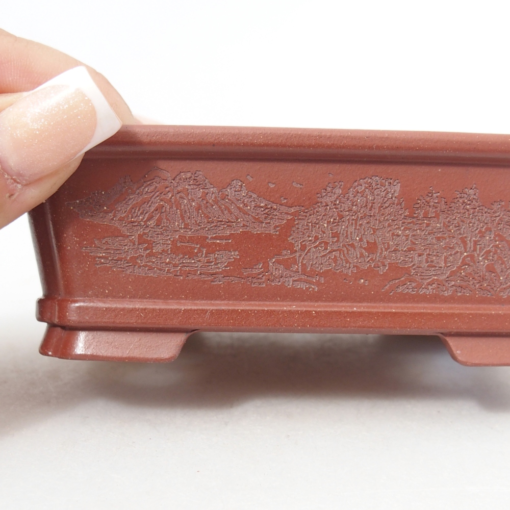 Bowl 11 x 9 x 3,5 cm brick colour