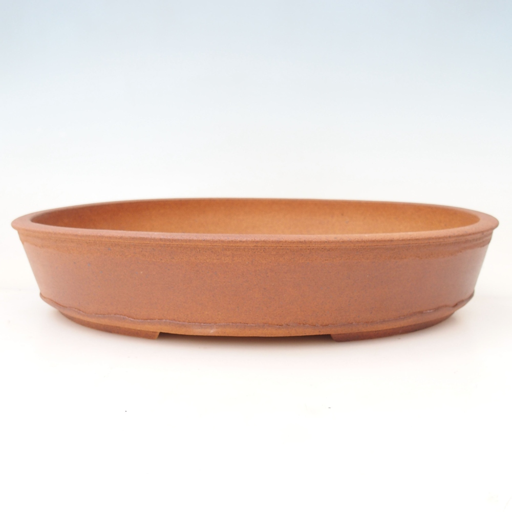 Bonsai bowl 39,5 x 31 x 7,5 cm , colour brown