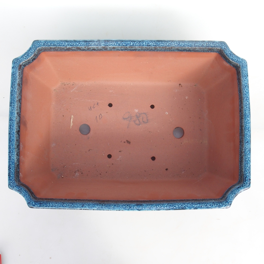 Bowl 36,5 x 26 x 12,5 cm blue-white