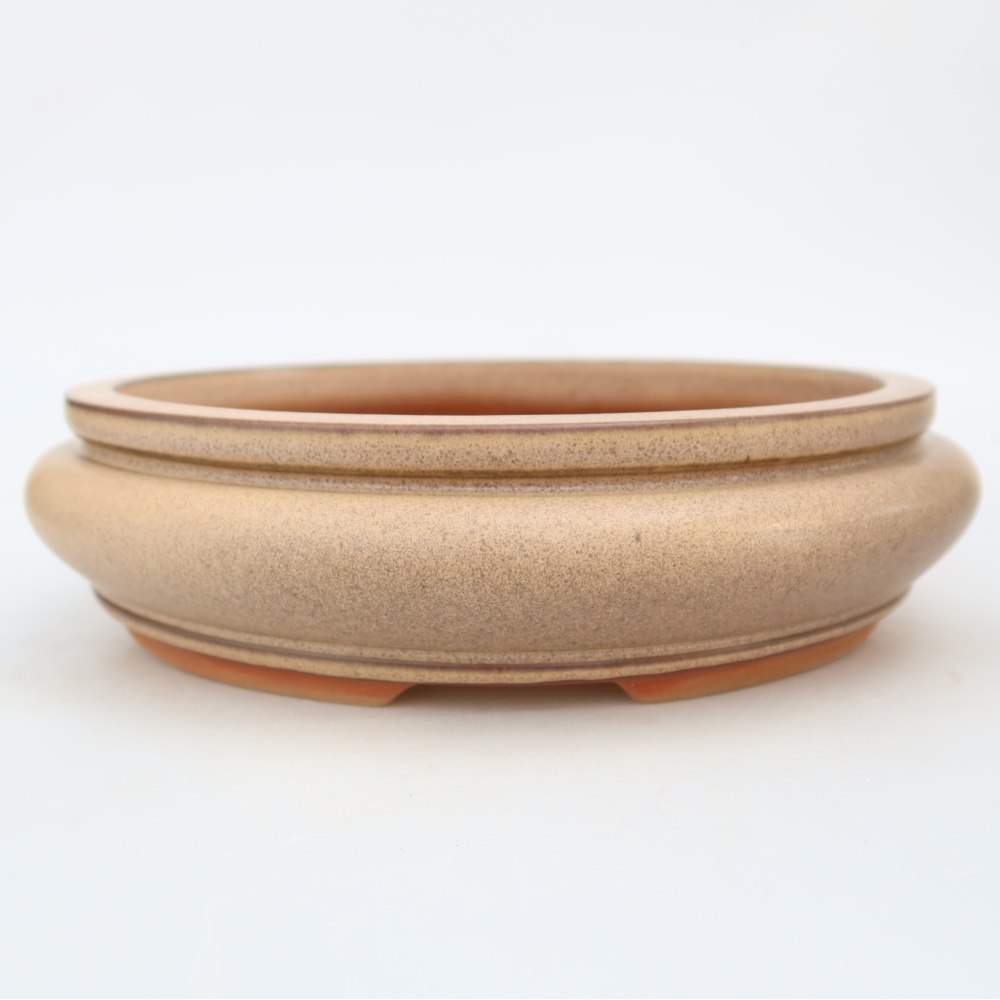 Ceramic Bowl  23 x 23 x 7 cm, beige