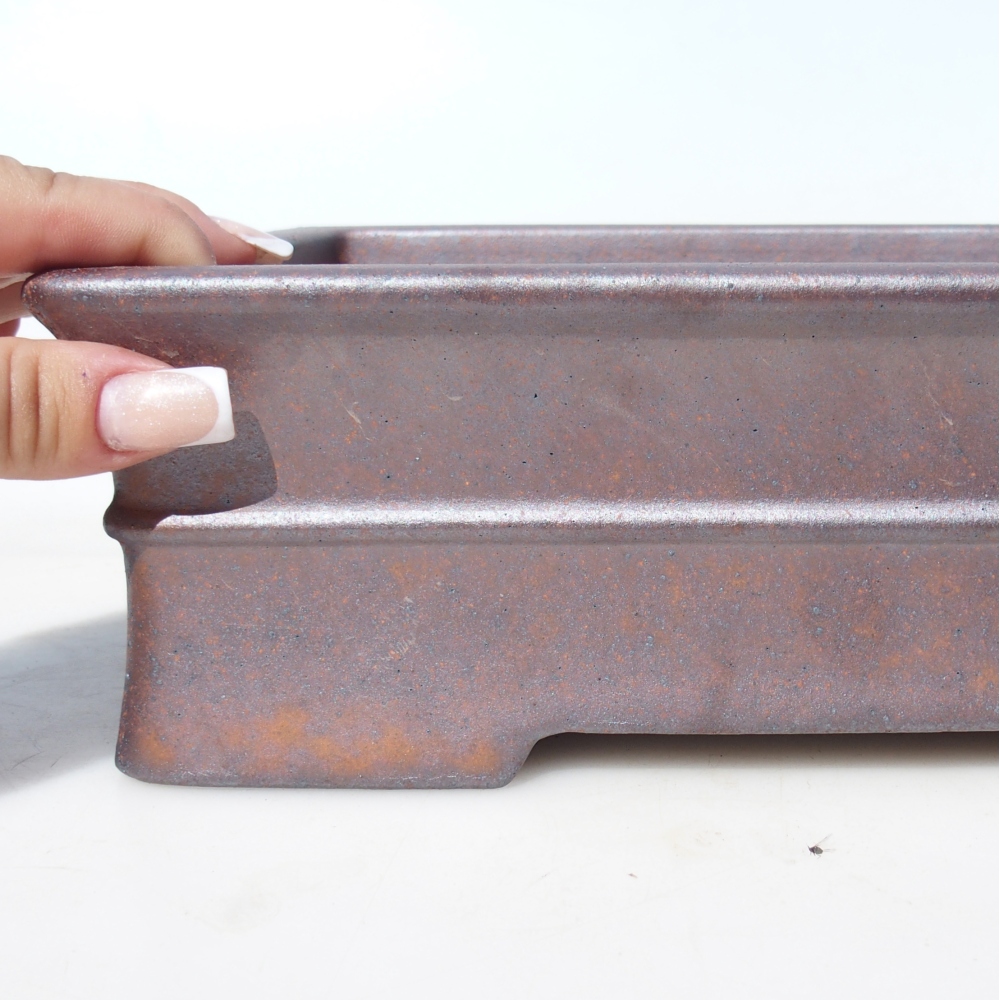 Bowl 26,5 x 19,5 x 8,5 cm brown