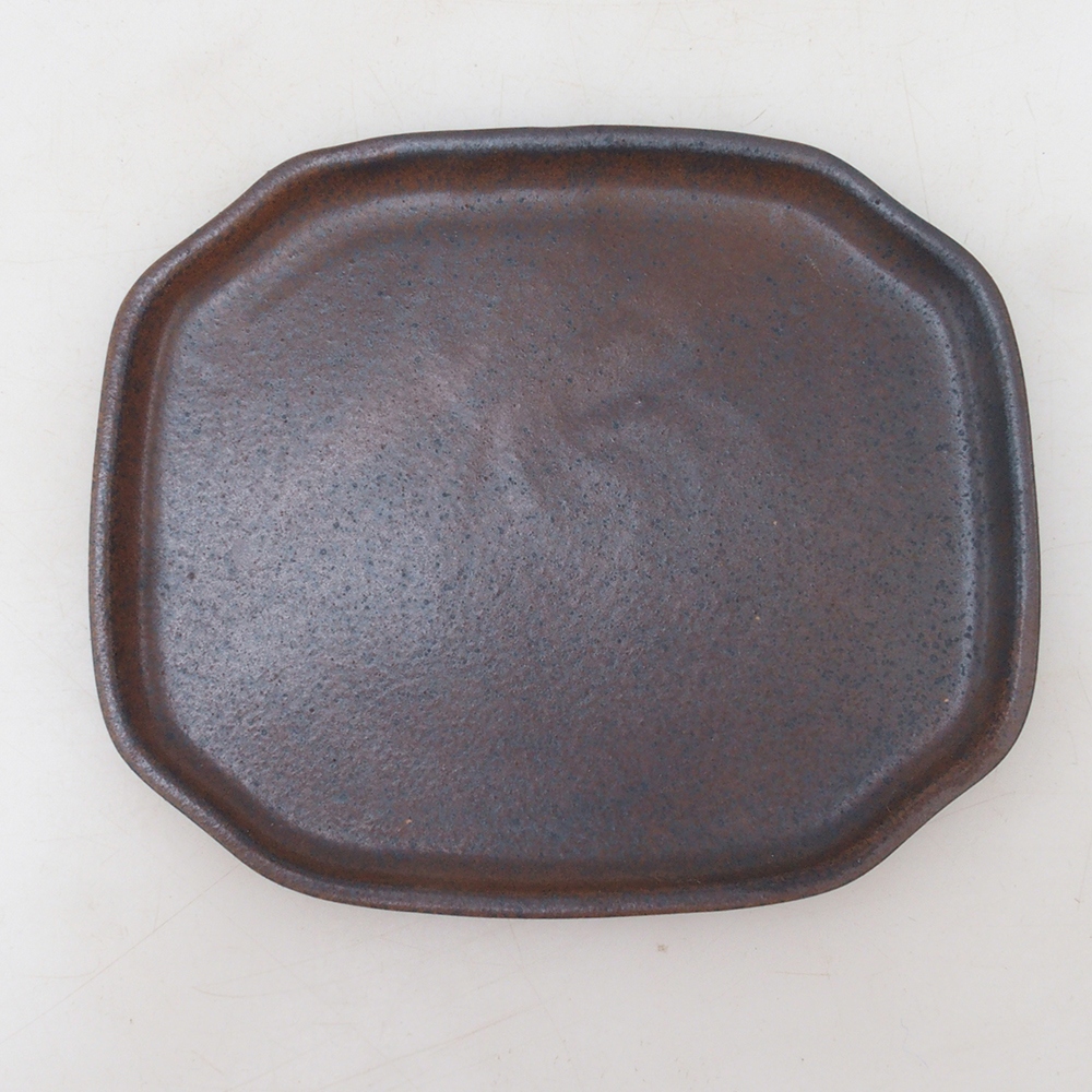 Ceramic bowl H31 - 15 x 13 x 1 cm - brown