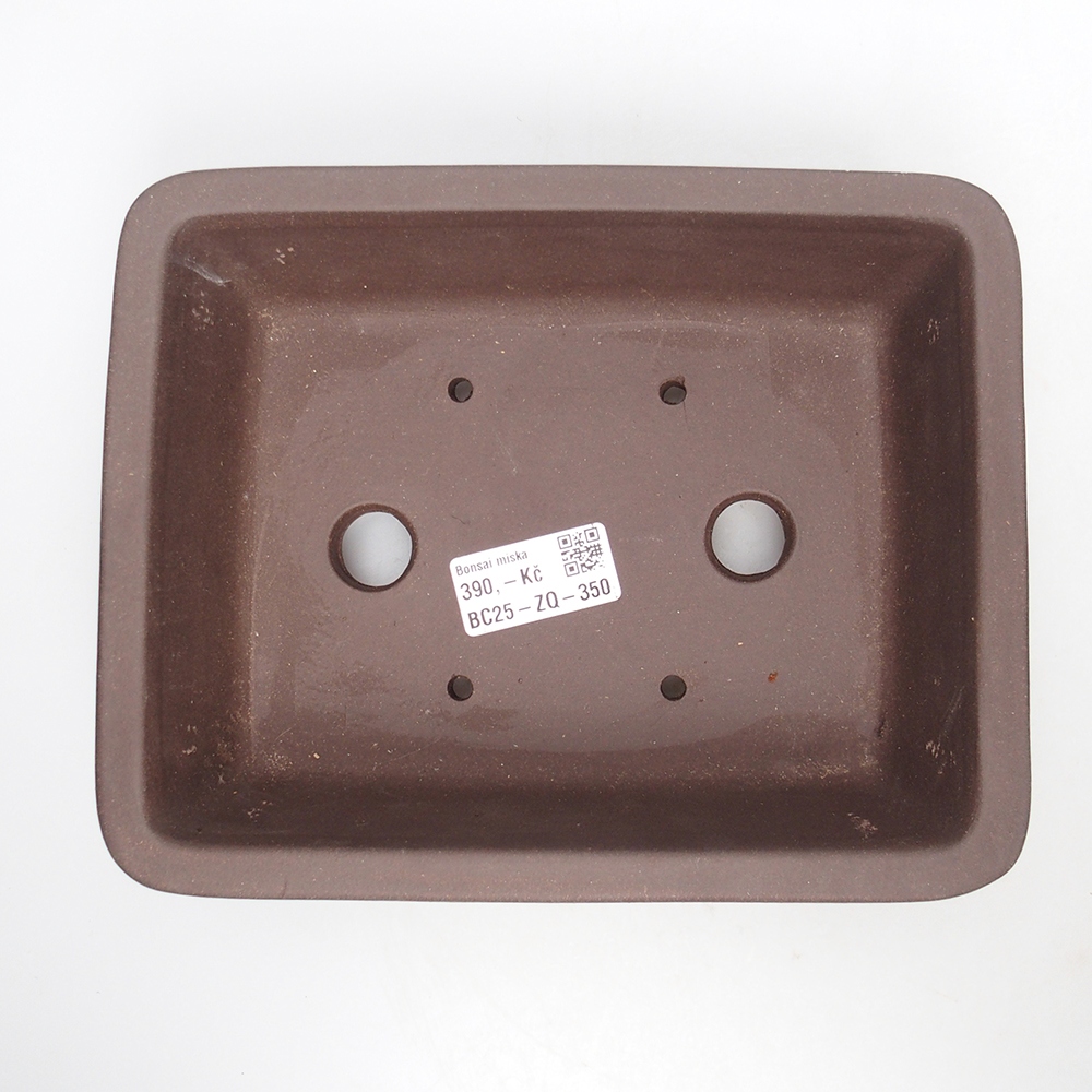Bowl 20,5 x 17 x 7 cm brown