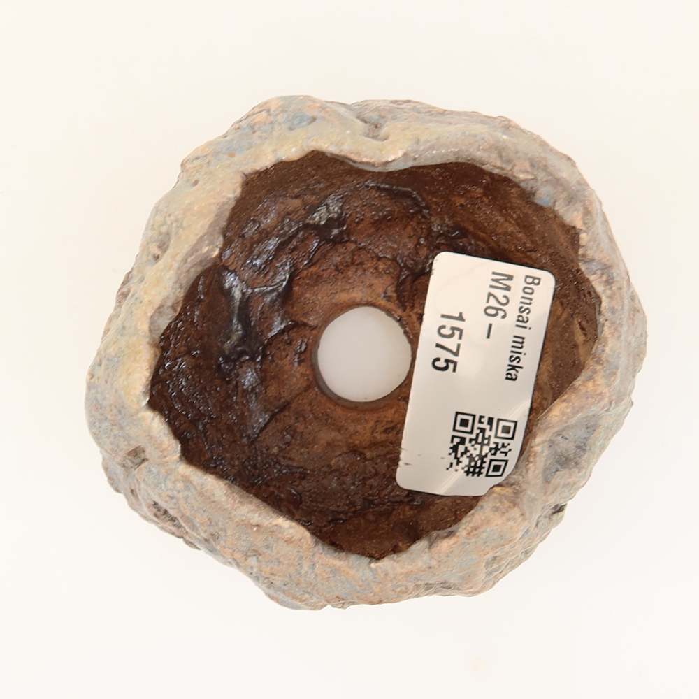 Ceramic Eggshell  5.5 x 5.5 x 6 cm, blue