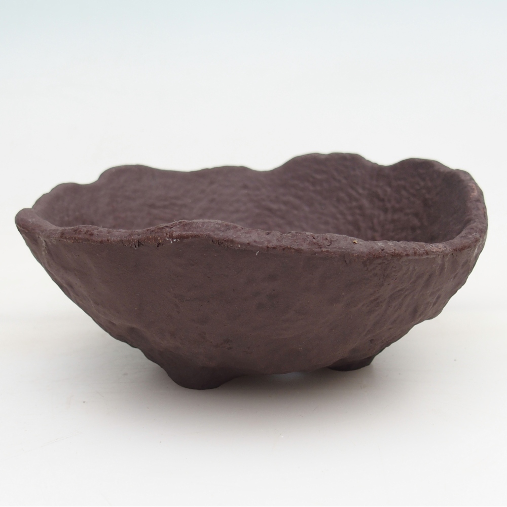 Ceramic Shell 13 x 13 x 5,5 cm , colour brown