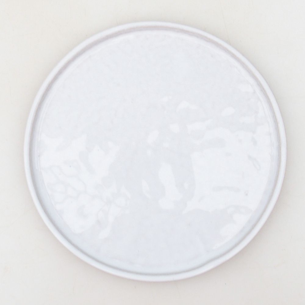 Bonsai bowl round D7-S - 16 x 16 x 1 cm - white