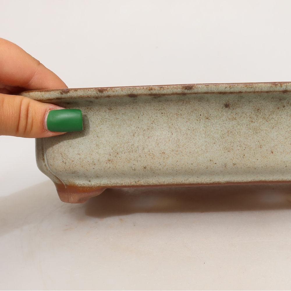 Ceramic Bowl, 24 x 17 x 6 cm, beige